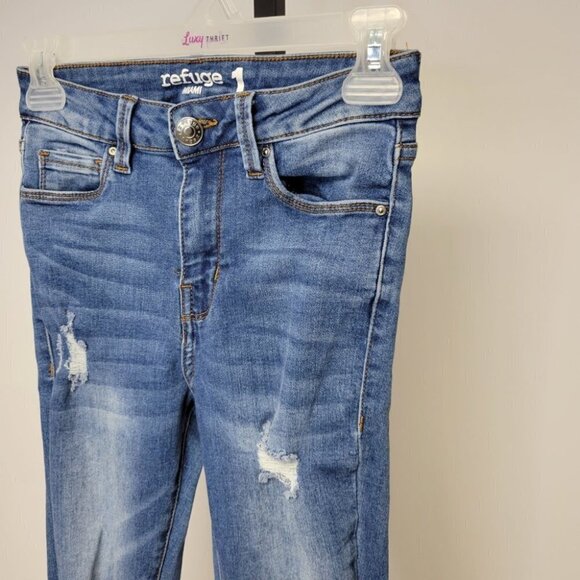 Refuge  High Rise Skinny Jeans - Picture 3 of 4